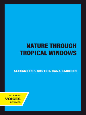 cover image of Nature through Tropical Windows